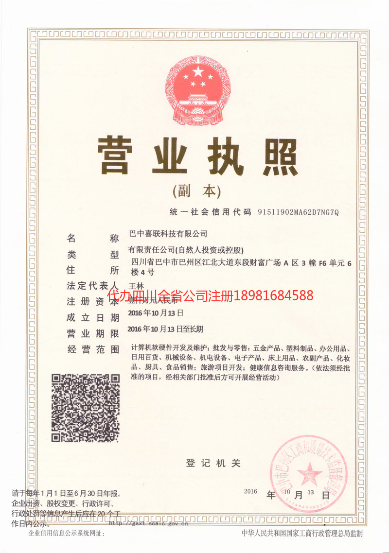 大渡口大渡口喜联科技有限公司