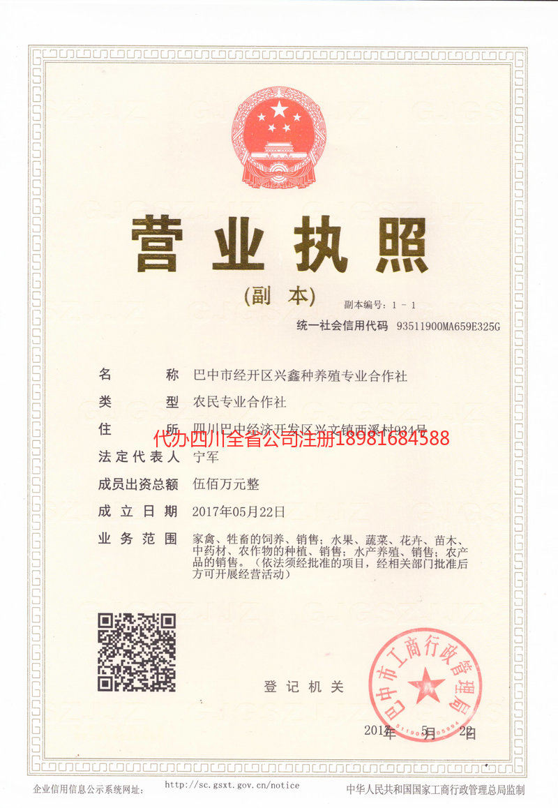 大渡口大渡口兴鑫种养殖专业合作社